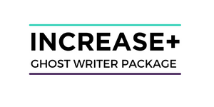 Increase Ghost Writer Package - Increase Marketplace Powered by Imperial Distr. Co., Inc.